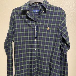 Mens Ralph Lauren Polo Button Down Longsleeve